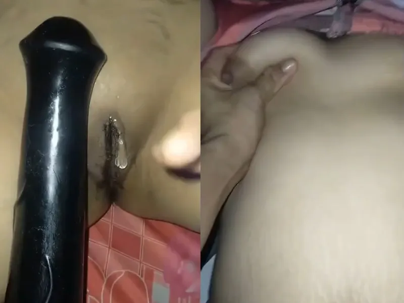 Bồ xinh tươi vú to âm đạo múp móc lồn bằng sextoy cực sướng